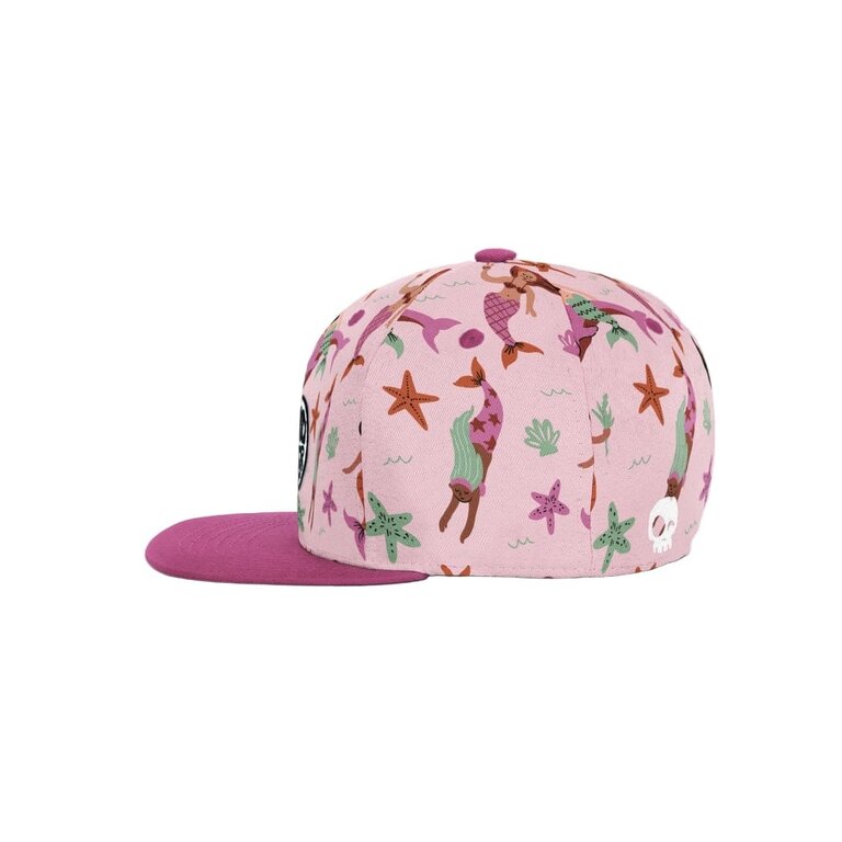 HEADSTER KIDS HEADSTER - CASQUETTE SNAPBACK MERMAID - ROSY CHEEKS