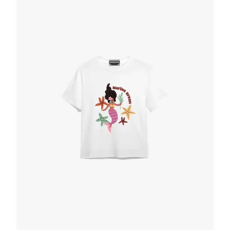 HEADSTER KIDS MERMAID DREAMLAND T-SHIRT - SUGAR SWIRL