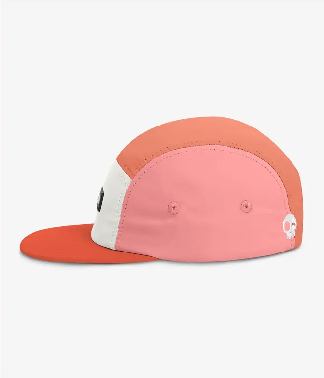 HEADSTER KIDS CASQUETTE RUNNER NYLON FIVE PANEL - CORAL KISS