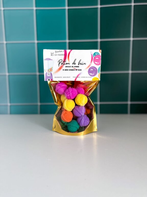 LA FABRIK SACHET DE POTION DE BAIN - BOULE DE GOMME