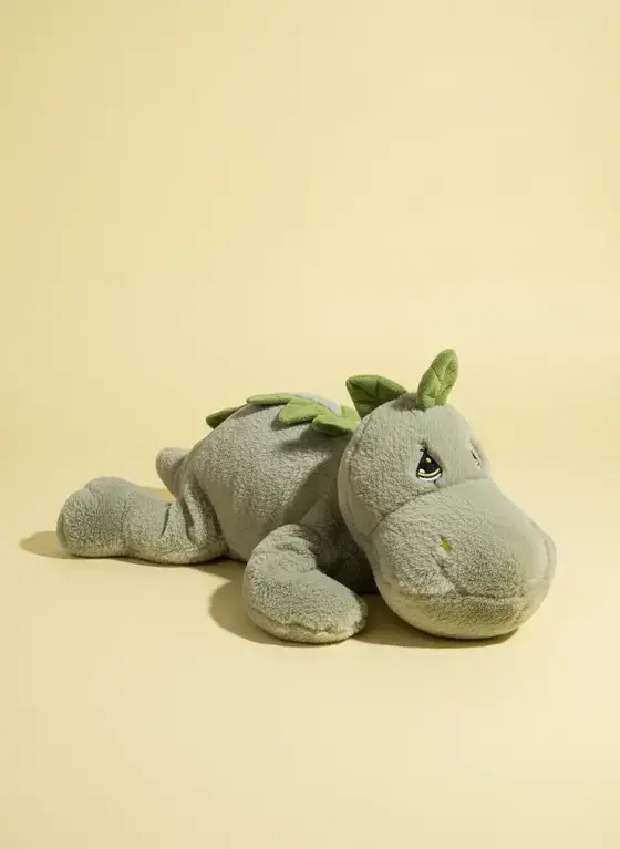 LES JEUX TOY BOX PELUCHE LESTÉE - DINO LE DINOSAURE