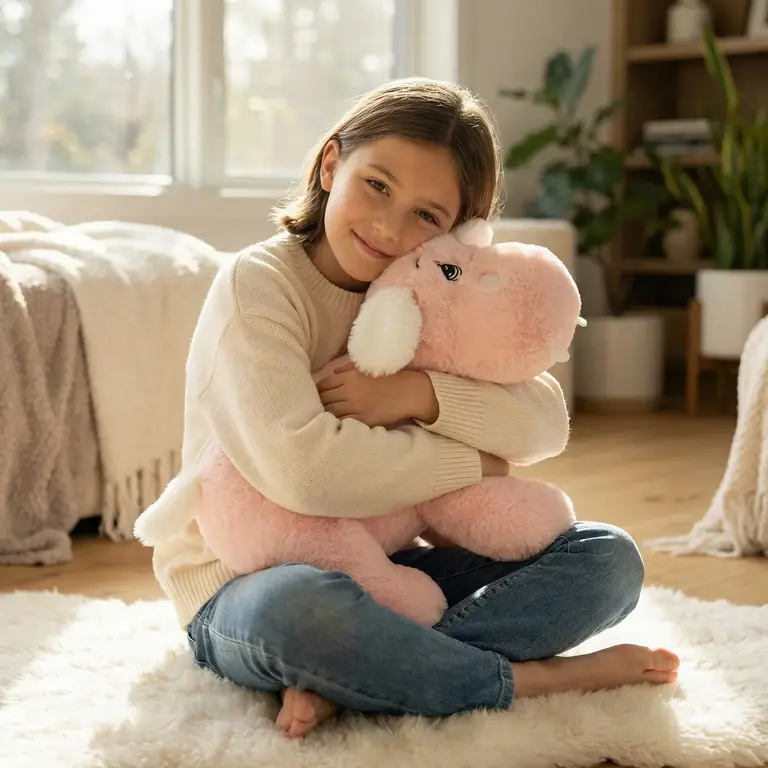 LES JEUX TOY BOX PELUCHE LESTÉE - HIPPOPO L'HIPPOPOTAME