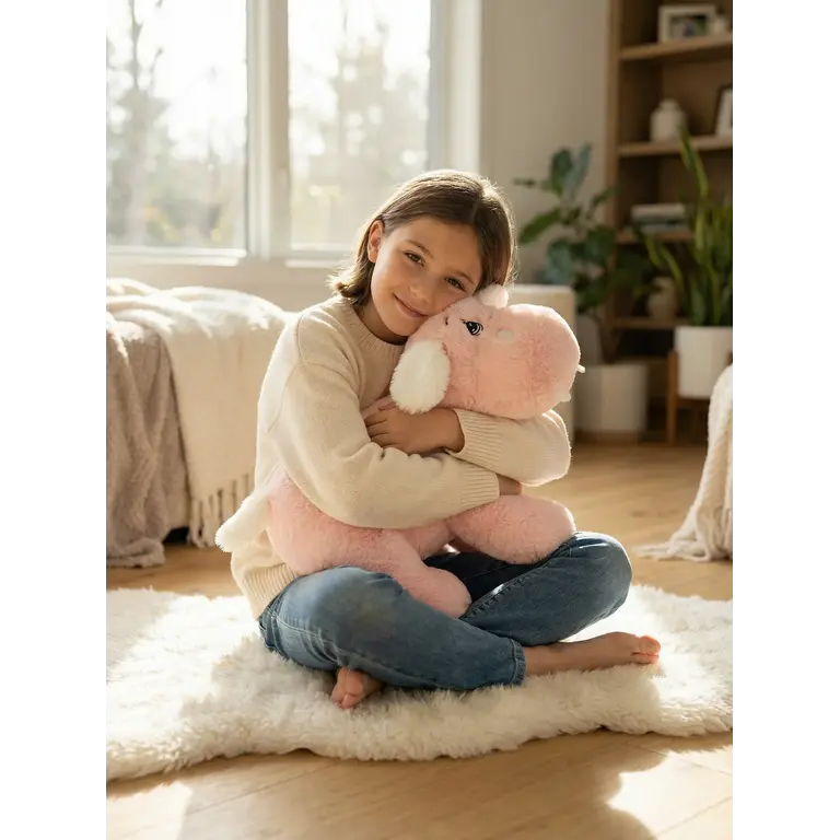 LES JEUX TOY BOX WEIGHTED PLUSH - HIPPOPO THE HIPPO