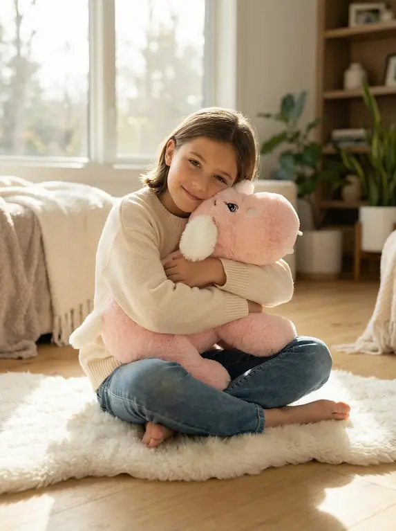 LES JEUX TOY BOX PELUCHE LESTÉE - HIPPOPO L'HIPPOPOTAME