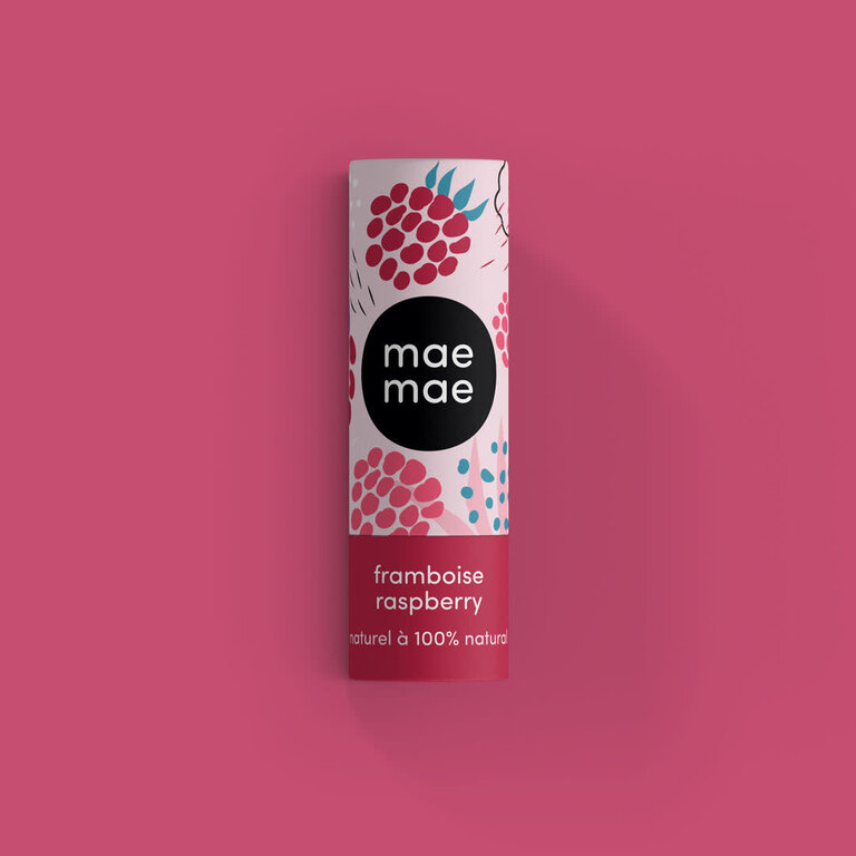 BAUME À LÈVRES NATUREL - FRAMBOISE
