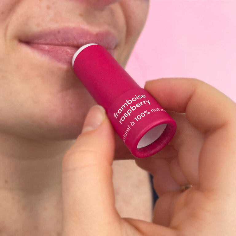 BAUME À LÈVRES NATUREL - FRAMBOISE