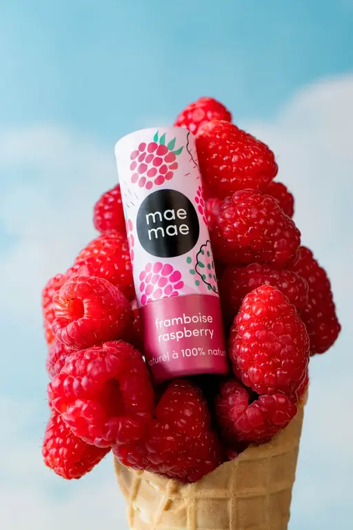 BAUME À LÈVRES NATUREL - FRAMBOISE