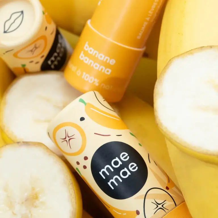 MAE MAE BAUME À LÈVRES NATUREL - BANANE
