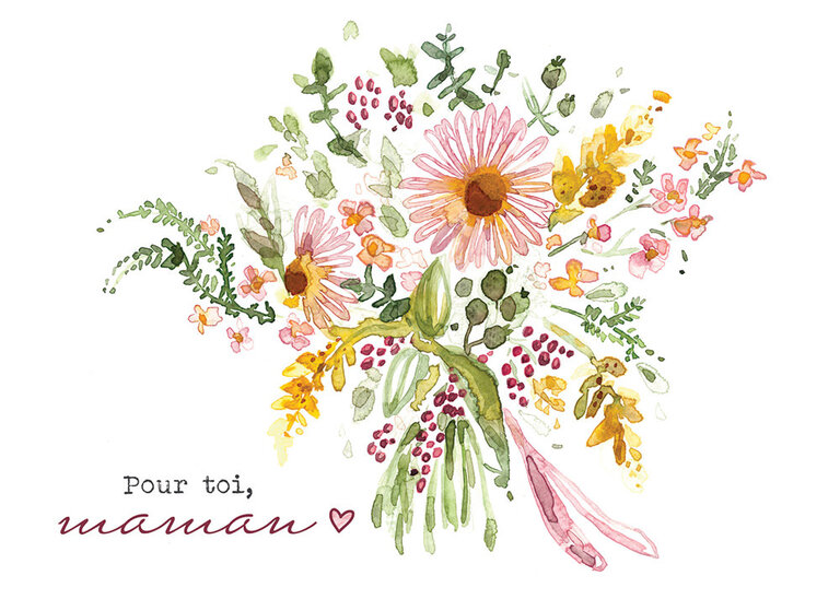 STÉPHANIE RENIÈRE STÉPHANIE RENIÈRE - CARTE DE SOUHAITS - MÉLUSINE 05