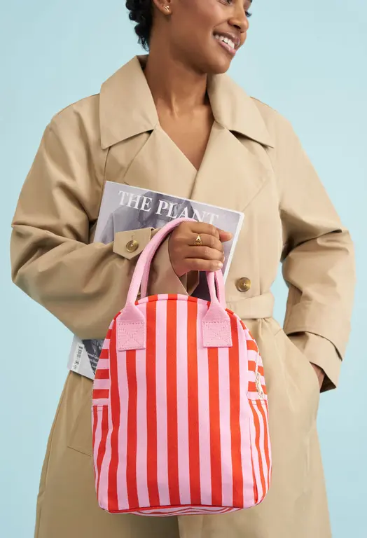 FLUF FLUF - BOÎTE À LUNCH -RAYURES ROSES