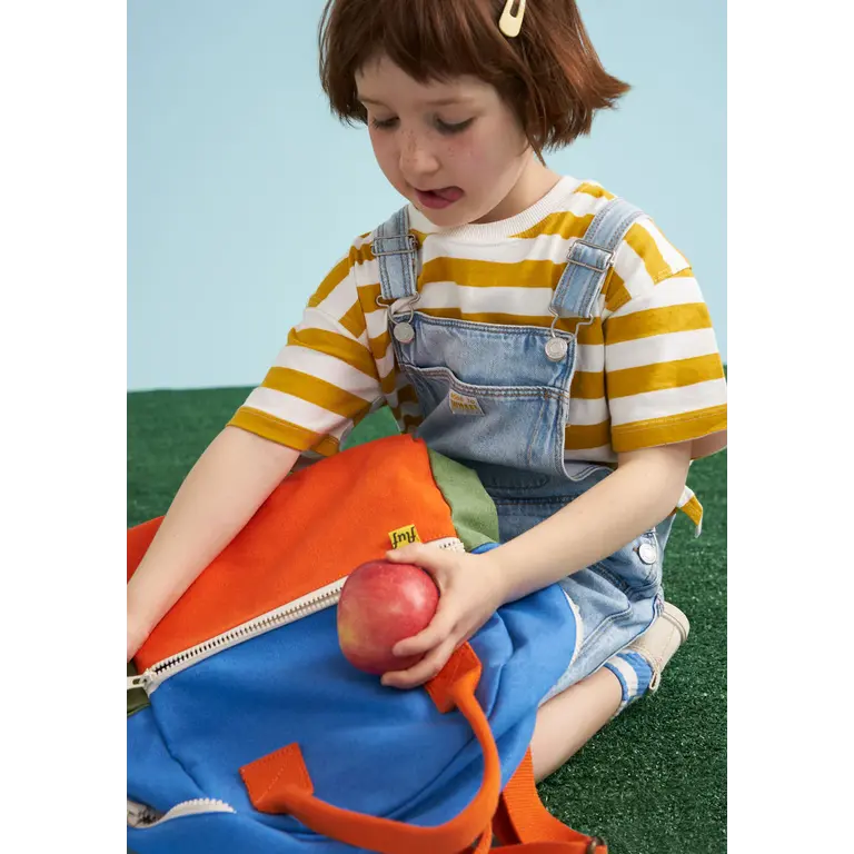 FLUF JUNIOR BACKPACK - COBALT ORANGE