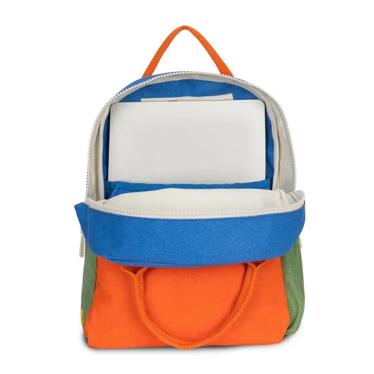 FLUF SAC À DOS JUNIOR - COBALT ORANGE