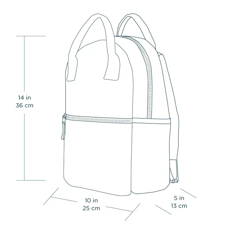 FLUF SAC À DOS JUNIOR - COBALT ORANGE