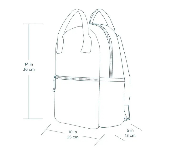 FLUF SAC À DOS JUNIOR - COBALT ORANGE