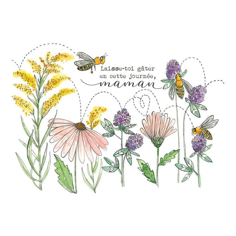 STÉPHANIE RENIÈRE GREETING CARD - DAFNE 01