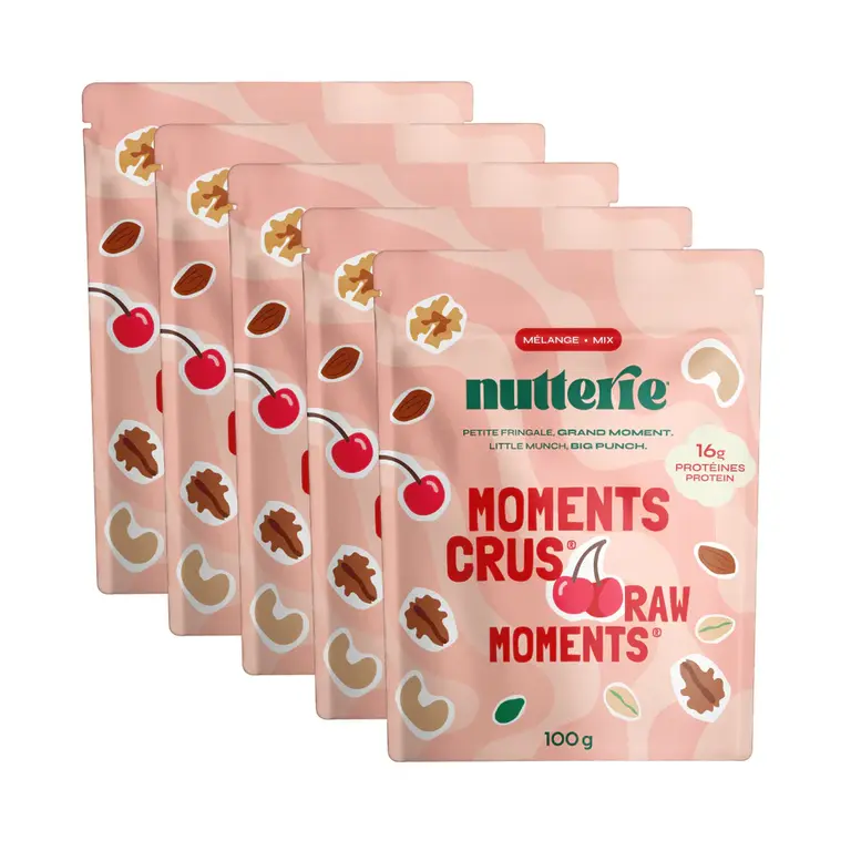 NUTTERIE SACHET COLLATION 100 GR - MOMENTS CRUS