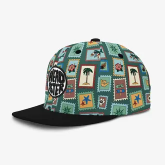 HEADSTER KIDS CASQUETTE SNAPBACK GLOBETROTTER - PINE TREE