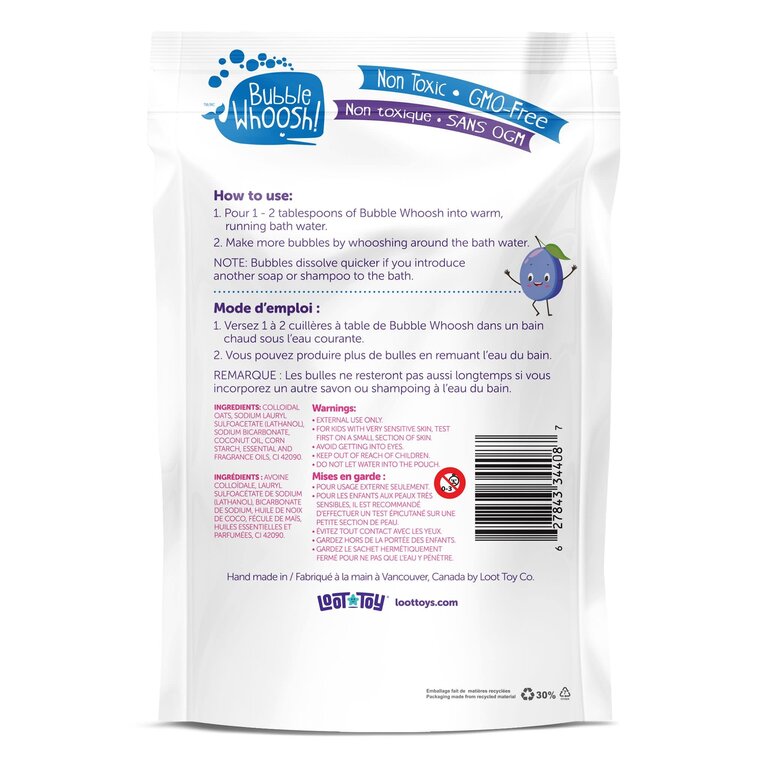 LOOT TOY BAIN MOUSSANT - BUBBLE WHOOSH - PRUNE