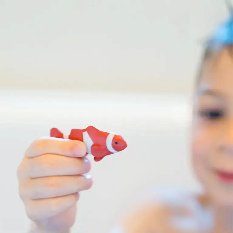 LOOT TOY SEL DE BAIN - FUNKY FISH FOOD - FAUNE JAUNE
