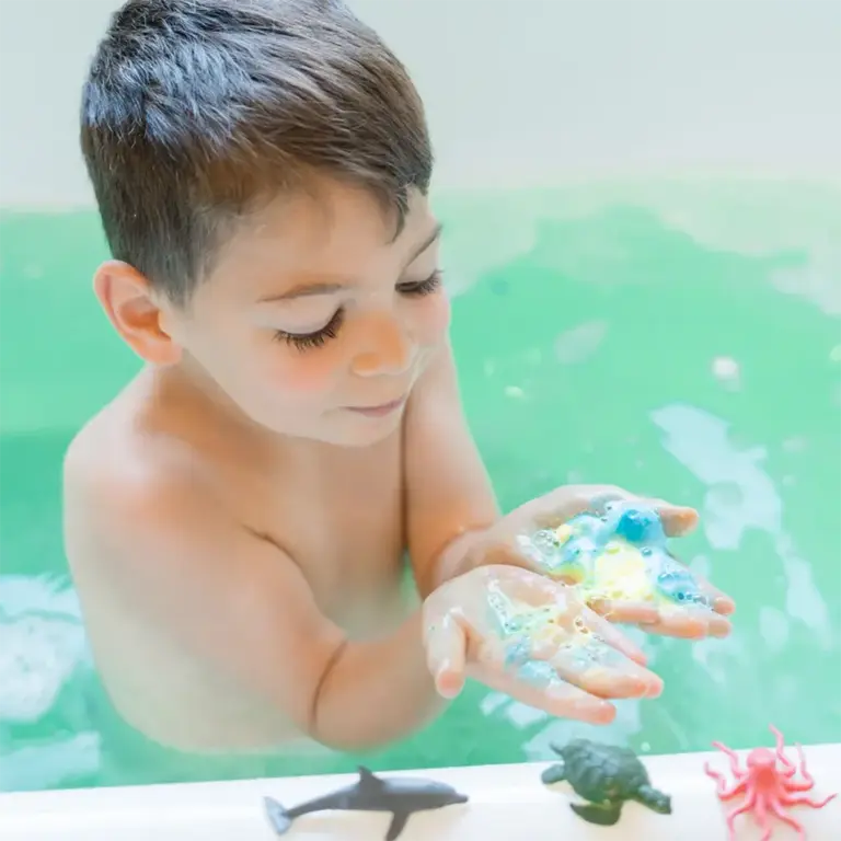 LOOT TOY SEL DE BAIN - FUNKY FISH FOOD - LAGON BLEU