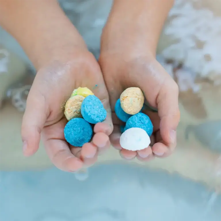 LOOT TOY SEL DE BAIN - FUNKY FISH FOOD - LAGON BLEU