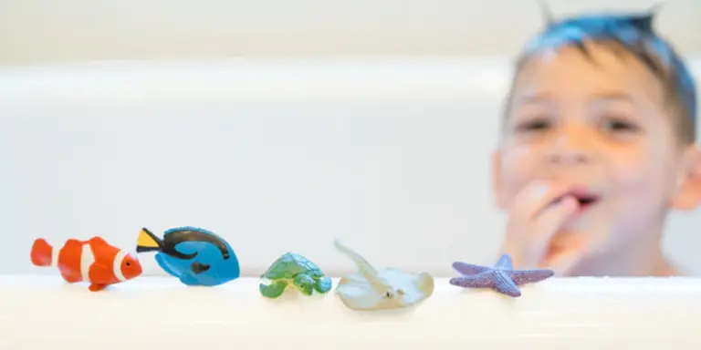 LOOT TOY SEL DE BAIN - FUNKY FISH FOOD - LAGON BLEU