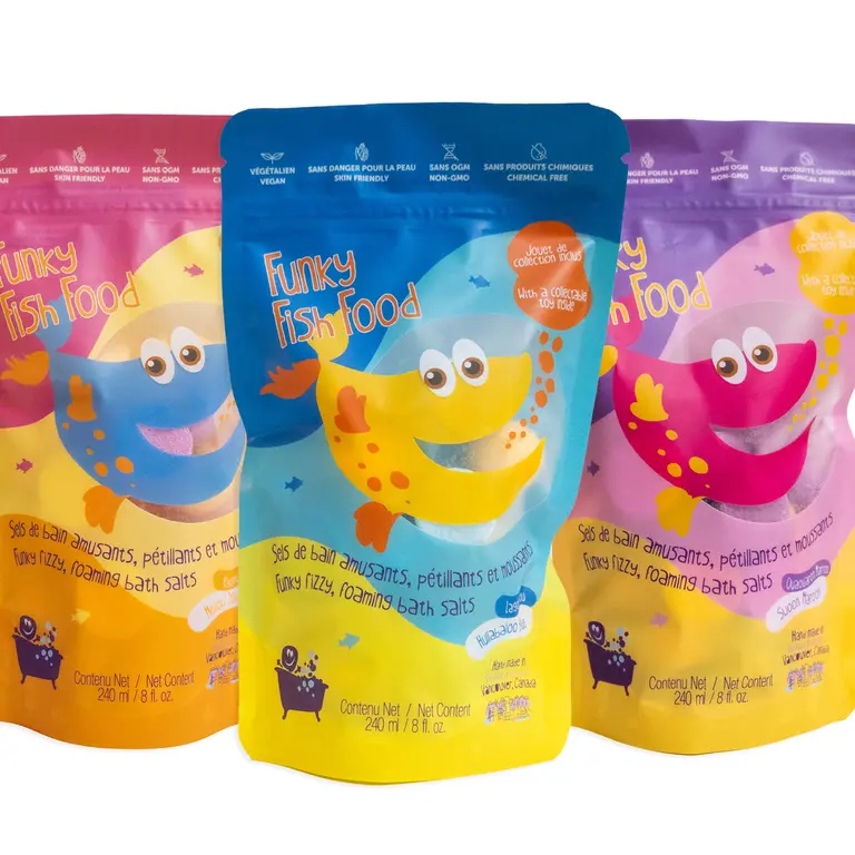 LOOT TOY SEL DE BAIN - FUNKY FISH FOOD - LAGON BLEU