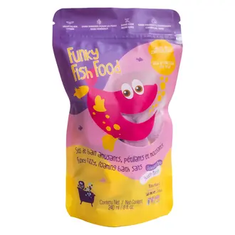 LOOT TOY SEL DE BAIN - FUNKY FISH FOOD - OUAOUARON MARRON