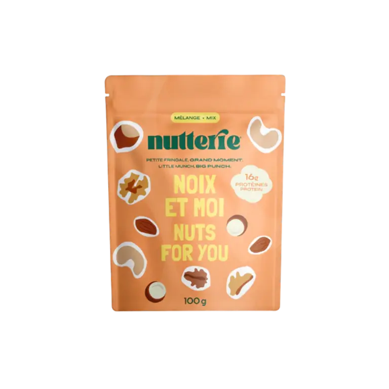 NUTTERIE SACHET COLLATION 100 GR - NOIX ET MOI