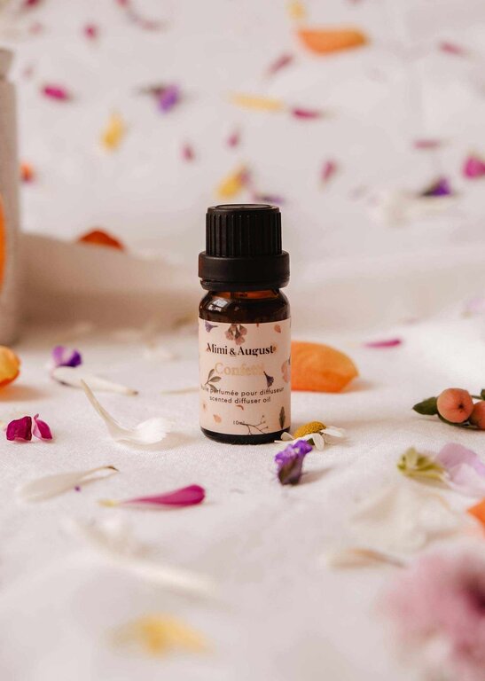 MIMI & AUGUST - HUILE PARFUMÉE CONFETTI - MANDARINE & BAIES