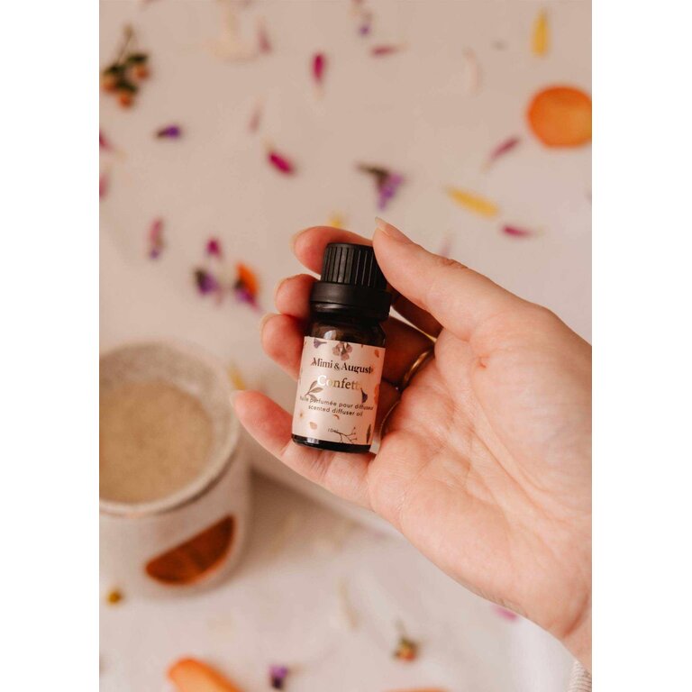 MIMI & AUGUST HUILE PARFUMÉE CONFETTI - MANDARINE & BAIES