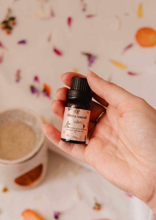 MIMI & AUGUST - HUILE PARFUMÉE CONFETTI - MANDARINE & BAIES