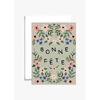 MIMI & AUGUST CARTE DE SOUHAITS - ANNIVERSAIRE JARDIN