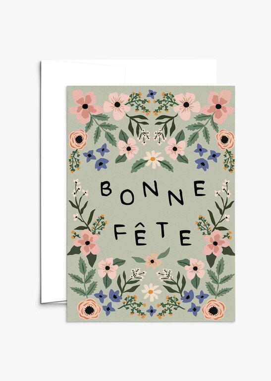 MIMI & AUGUST - CARTE DE SOUHAITS - ANNIVERSAIRE JARDIN