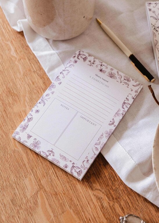 MIMI & AUGUST - BLOC-NOTES - BLOSSOM