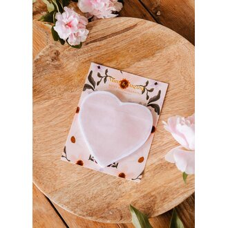 NOTES AUTOCOLLANTES - PETIT COEUR ROSE