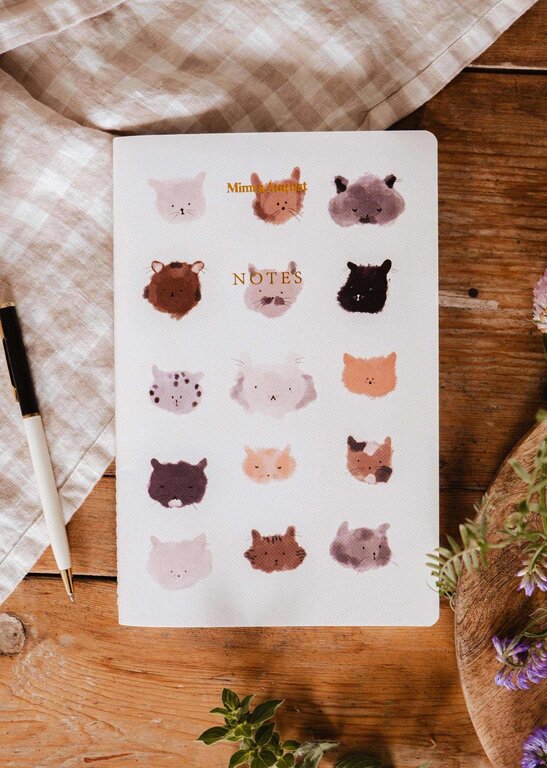 MIMI & AUGUST - CAHIER DE NOTES - PURRFECT