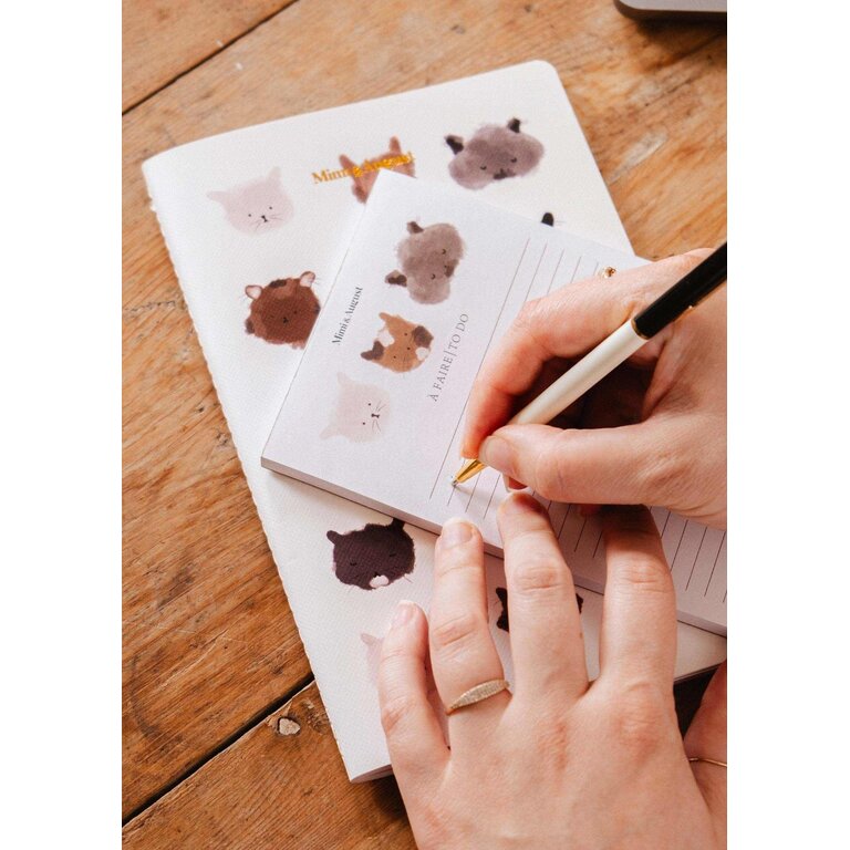 MIMI & AUGUST BLOC-NOTES - PURRFECT