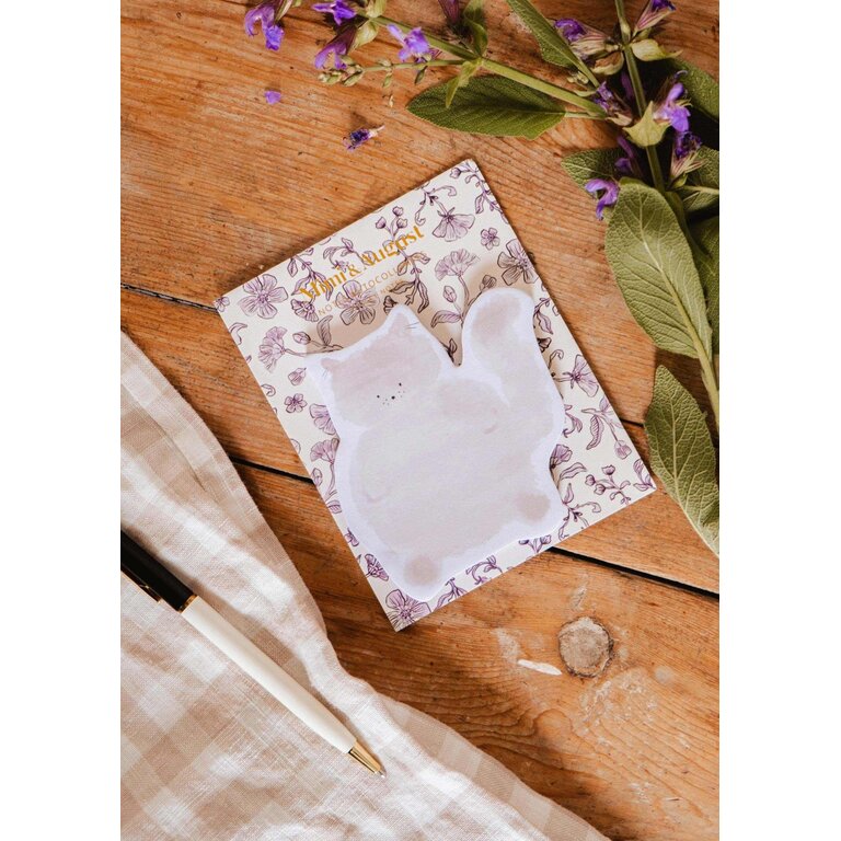MIMI & AUGUST NOTES AUTOCOLLANTES - MINOU
