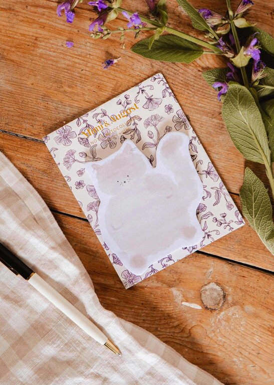 MIMI & AUGUST NOTES AUTOCOLLANTES - MINOU