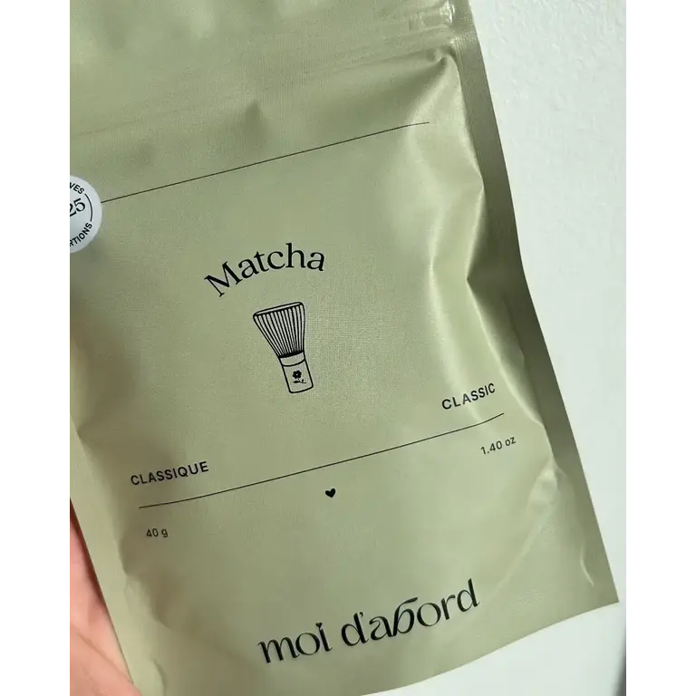 MOI D'ABORD THÉ MATCHA - CLASSIQUE