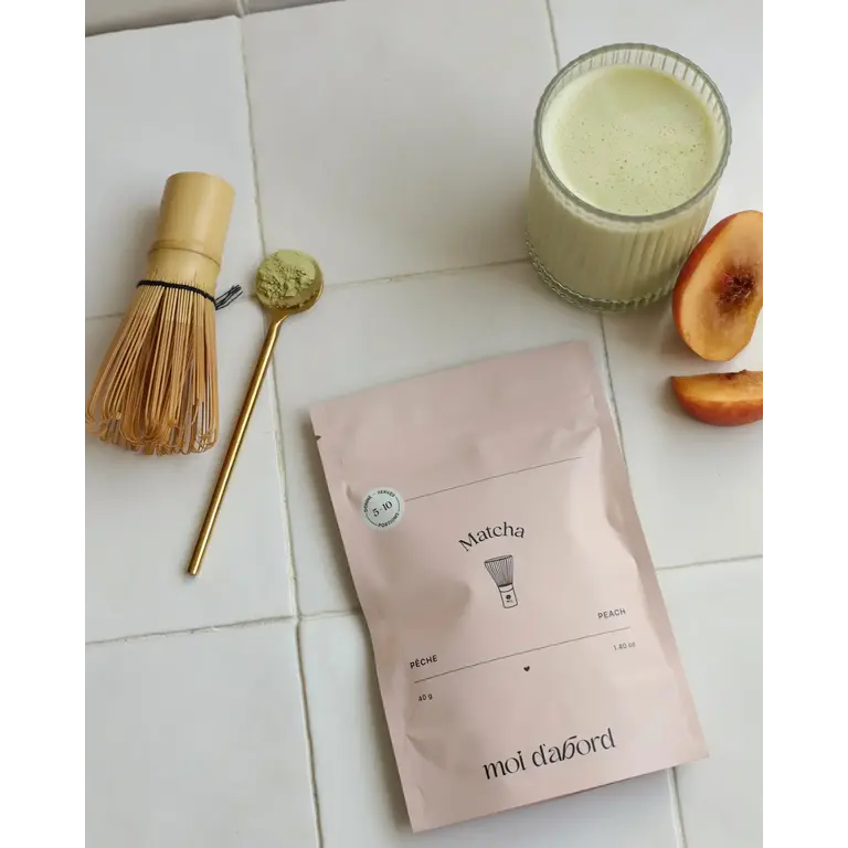 MOI D'ABORD THÉ MATCHA - PÊCHE