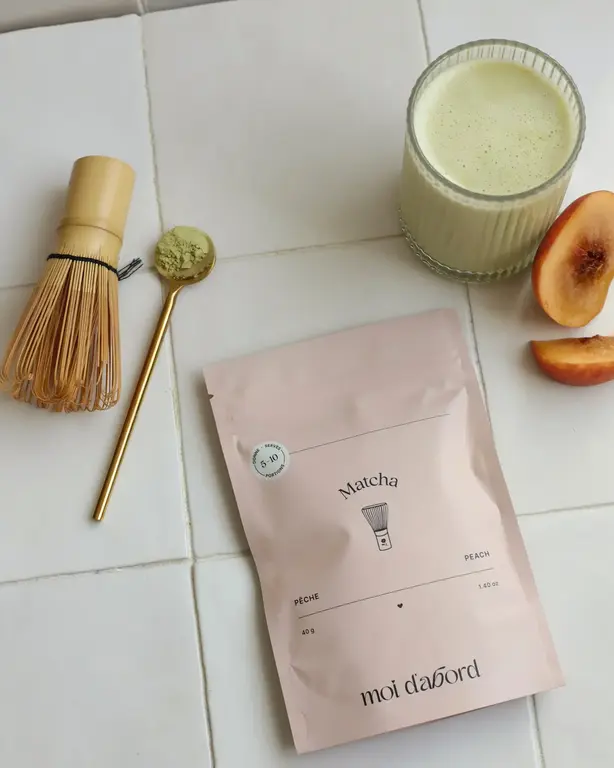 MOI D'ABORD MOI D'ABORD - THÉ MATCHA - PÊCHE