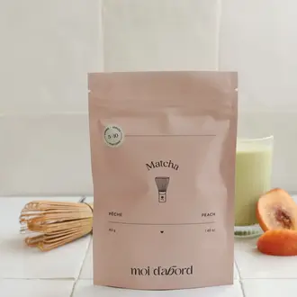 MOI D'ABORD THÉ MATCHA - PÊCHE