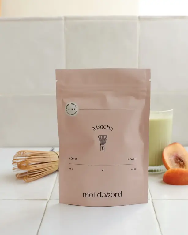 MOI D'ABORD MOI D'ABORD - THÉ MATCHA - PÊCHE
