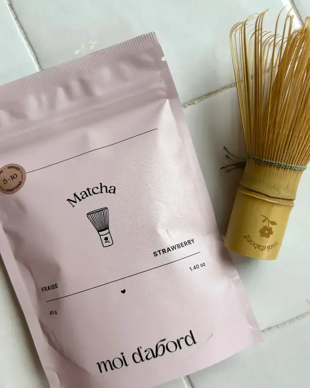 MOI D'ABORD MOI D'ABORD - THÉ MATCHA - FRAISE