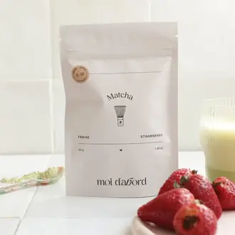 MOI D'ABORD THÉ MATCHA - FRAISE