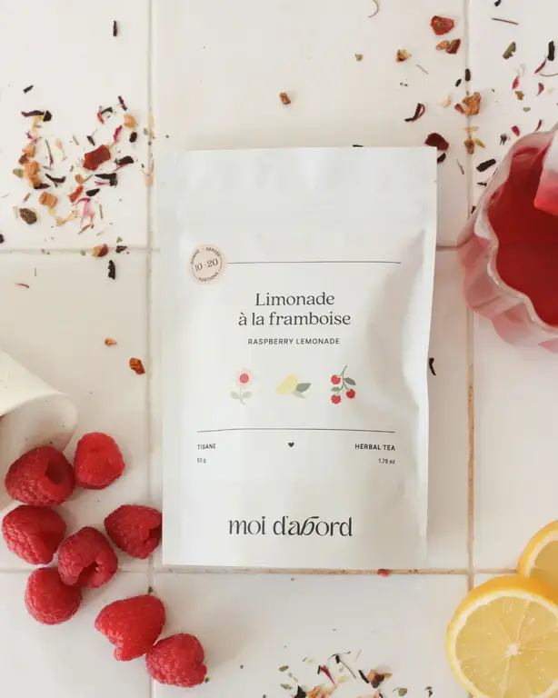 MOI D'ABORD MOI D'ABORD - TISANE - LIMONADE À LA FRAMBOISE
