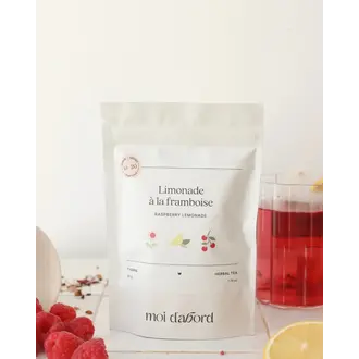 MOI D'ABORD TISANE - LIMONADE À LA FRAMBOISE