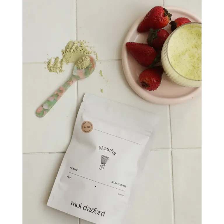 MOI D'ABORD THÉ MATCHA - FRAISE